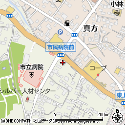 高鍋信用金庫小林支店周辺の地図