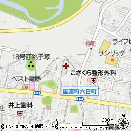 宮崎県東諸県郡国富町本庄4576-4周辺の地図