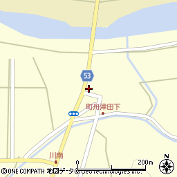 川南簡易郵便局周辺の地図
