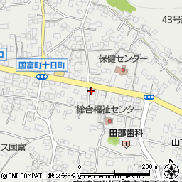 中保商店周辺の地図