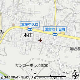 宮崎県東諸県郡国富町本庄6776周辺の地図