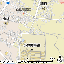 宮崎県小林市水流迫677-11周辺の地図