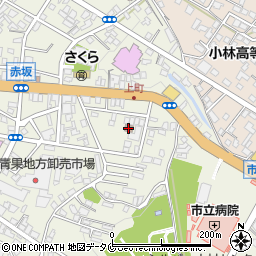 上町教育集会所周辺の地図