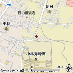 宮崎県小林市水流迫677周辺の地図