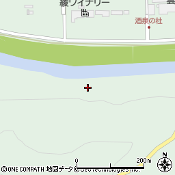 本庄川周辺の地図