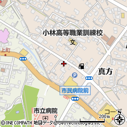 中尾設備株式会社　小林支店周辺の地図