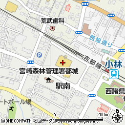 小林市文化会館周辺の地図