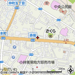 小林上町郵便局 ＡＴＭ周辺の地図