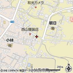 宮崎県小林市水流迫1099-2周辺の地図