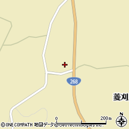 鹿児島県伊佐市菱刈川北1805周辺の地図