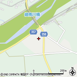 株式会社宮崎聡電気工業　綾営業所周辺の地図