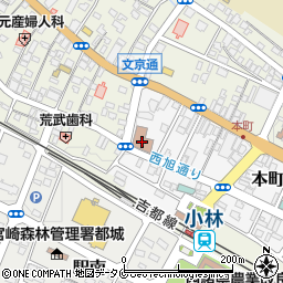 小林郵便局 ＡＴＭ周辺の地図