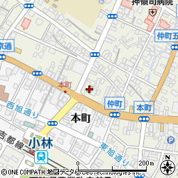 株式会社佛壇の古屋鋪　小林店周辺の地図