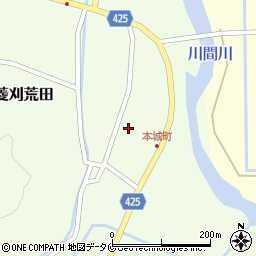 本城自動車整備工場周辺の地図