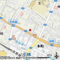 大浦ふとん店周辺の地図