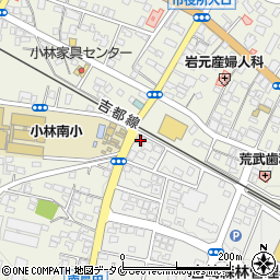 宮崎県小林市駅南1周辺の地図
