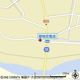鹿児島県伊佐市菱刈川北2885周辺の地図
