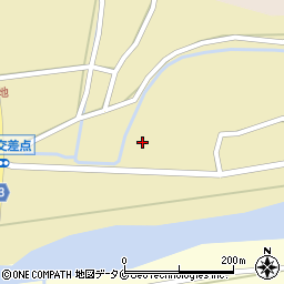 鹿児島県伊佐市菱刈川北2824周辺の地図