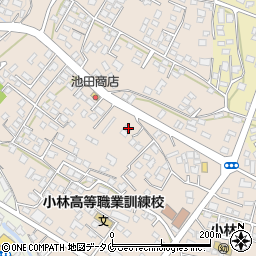 宮崎県小林市真方499周辺の地図