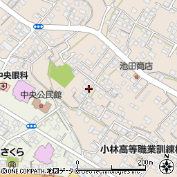 宮崎県小林市真方517周辺の地図