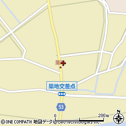 鹿児島県伊佐市菱刈川北2950周辺の地図