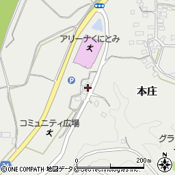 宮崎県東諸県郡国富町本庄11886-1周辺の地図