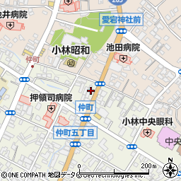 株式会社タケセン　小林支店周辺の地図