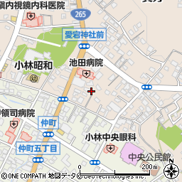 宮崎県小林市真方19周辺の地図