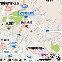 宮崎県小林市真方20周辺の地図