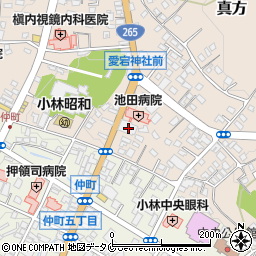 宮崎県小林市真方33周辺の地図