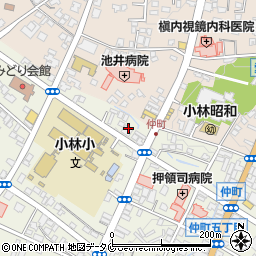 昴小林校周辺の地図