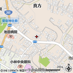 宮崎県小林市真方406周辺の地図