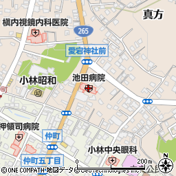 池田病院（三和会）周辺の地図