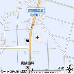 トヨタモビリティパーツ宮崎支社周辺の地図