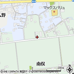 綾バプテスト教会周辺の地図