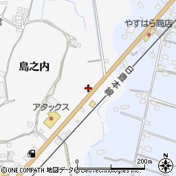 すき家１０号宮崎島之内店周辺の地図