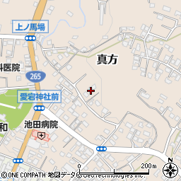 宮崎県小林市真方376周辺の地図