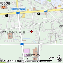 宮崎県東諸県郡綾町南俣周辺の地図