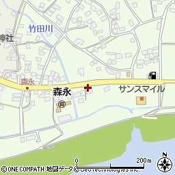 宮崎県東諸県郡国富町竹田71周辺の地図