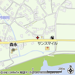 宮崎県東諸県郡国富町竹田75周辺の地図