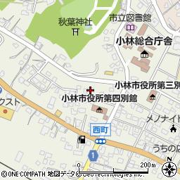 小林地区建設業協会周辺の地図