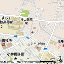 西諸医師会別館周辺の地図