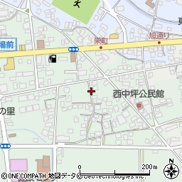 綾町役場　ユネスコエコパークセンター周辺の地図
