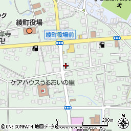 ＪＡ綾町周辺の地図