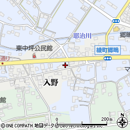 ファミリーマート綾中央店周辺の地図