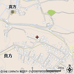 宮崎県小林市真方344周辺の地図