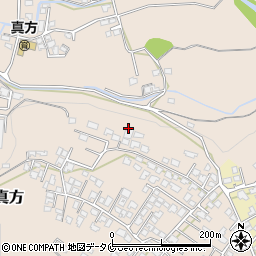 宮崎県小林市真方342周辺の地図