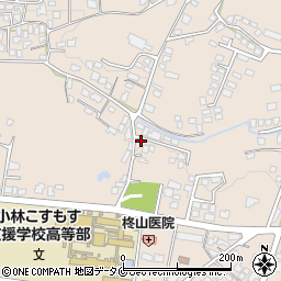 宮崎県小林市真方173周辺の地図