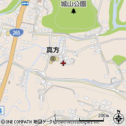 宮崎県小林市真方714-2周辺の地図