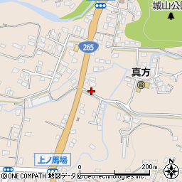 宮崎県小林市真方736周辺の地図